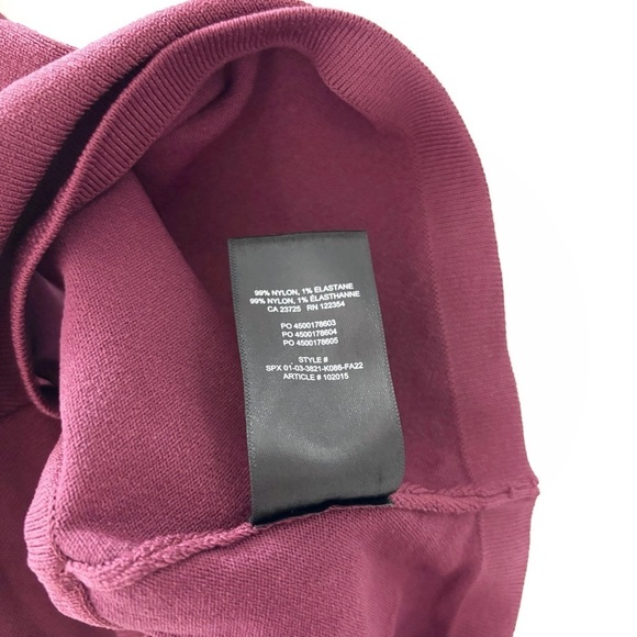 Babaton | Sculpt Knit Racerback Tank Grapevine Size XS - Picture 9 of 9